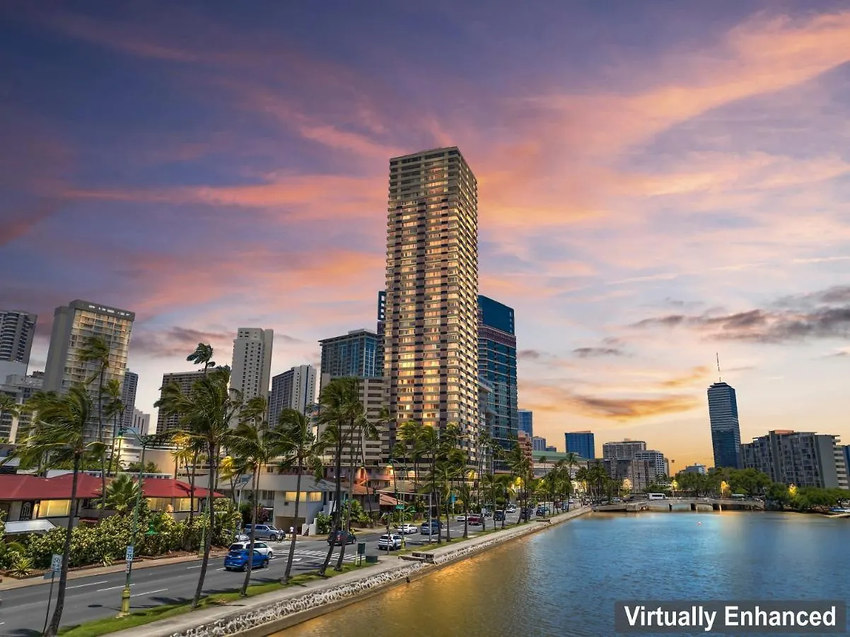 Hawaiian Monarch Penthouse 104 By Hawaii Ocean Club Apartment Honolulu 0*,  United States